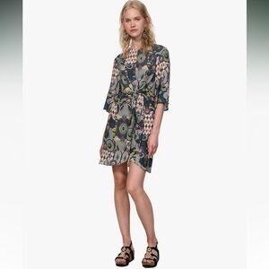 Desigual 🌈 Vibrant Patterned Long Sleeve Dress